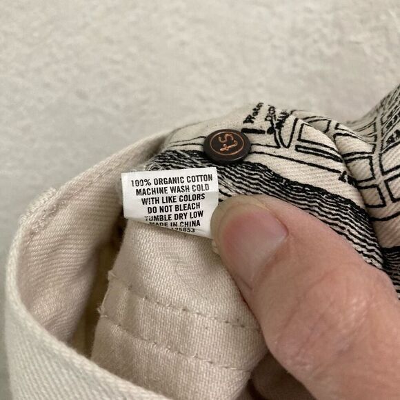 Taylor Stitch The Slim Natural Off White Cream Pants Mens 30 Buttonfly NEW - Picture 10 of 11